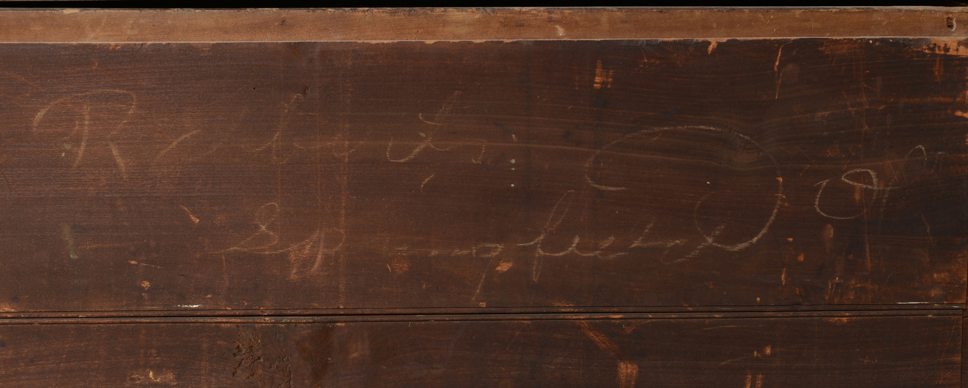 Lot 155: Kentucky Block Front Chest, Signed