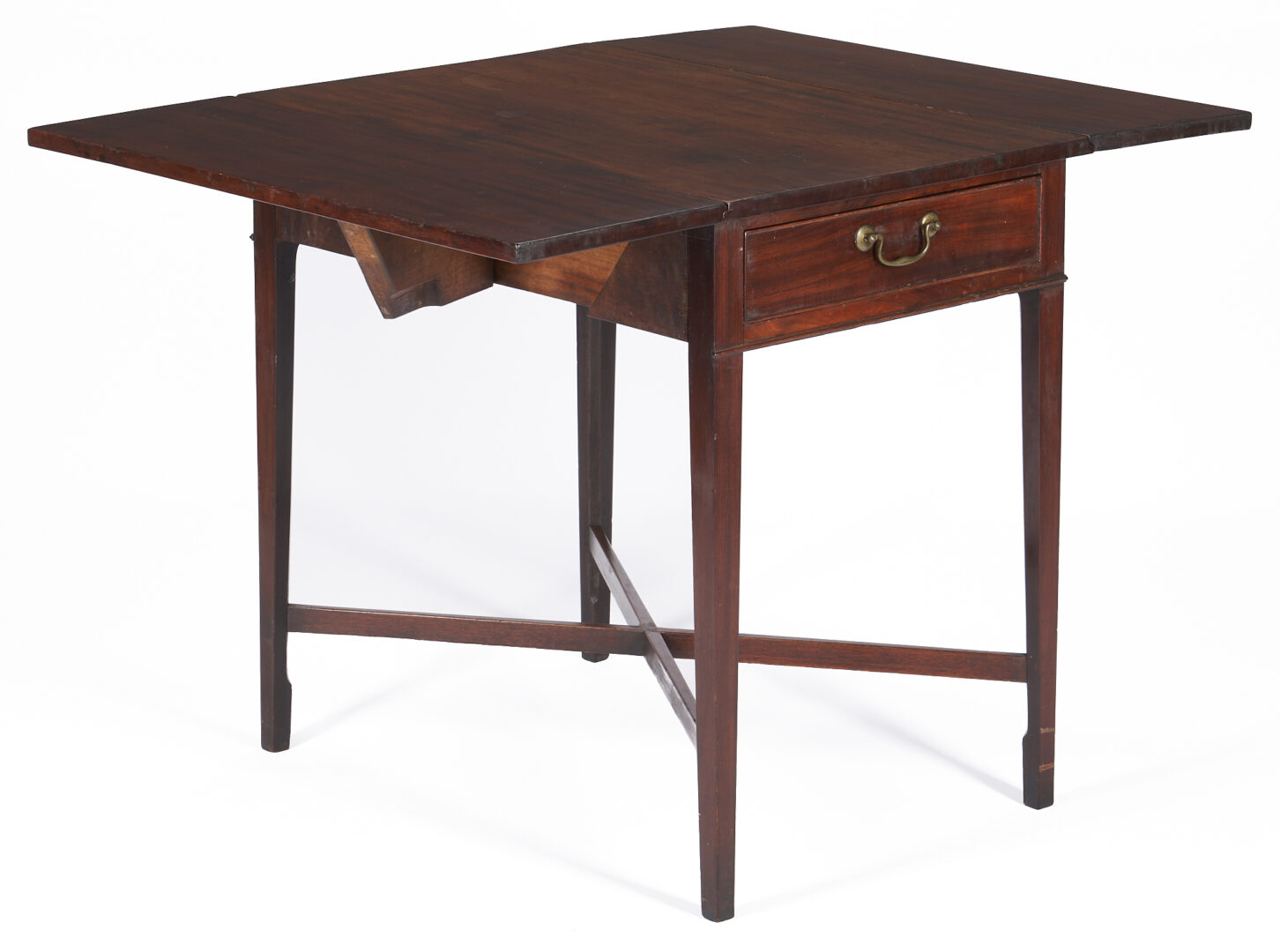 Lot 156: Virginia Pembroke Table c. 1790, MESDA documented