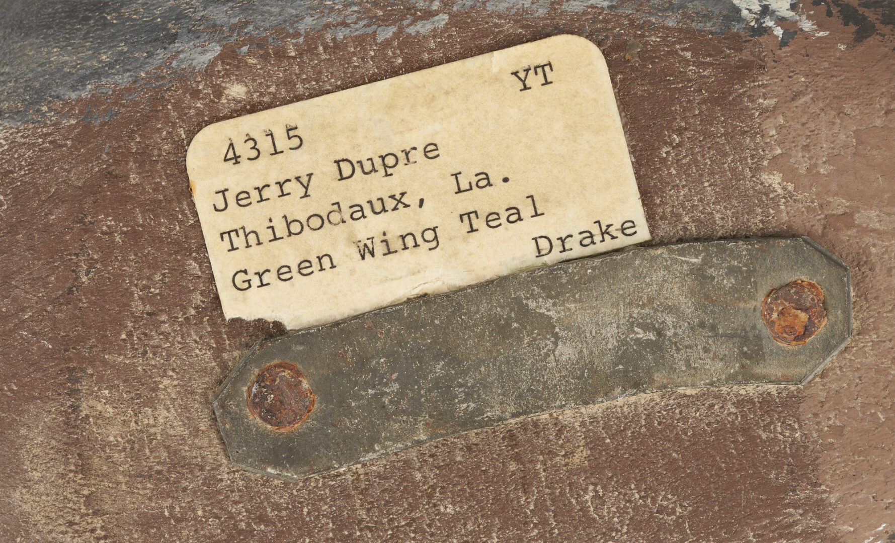 Lot 177: 4 Duck Decoys incl. Jerry Dupre, Louisiana
