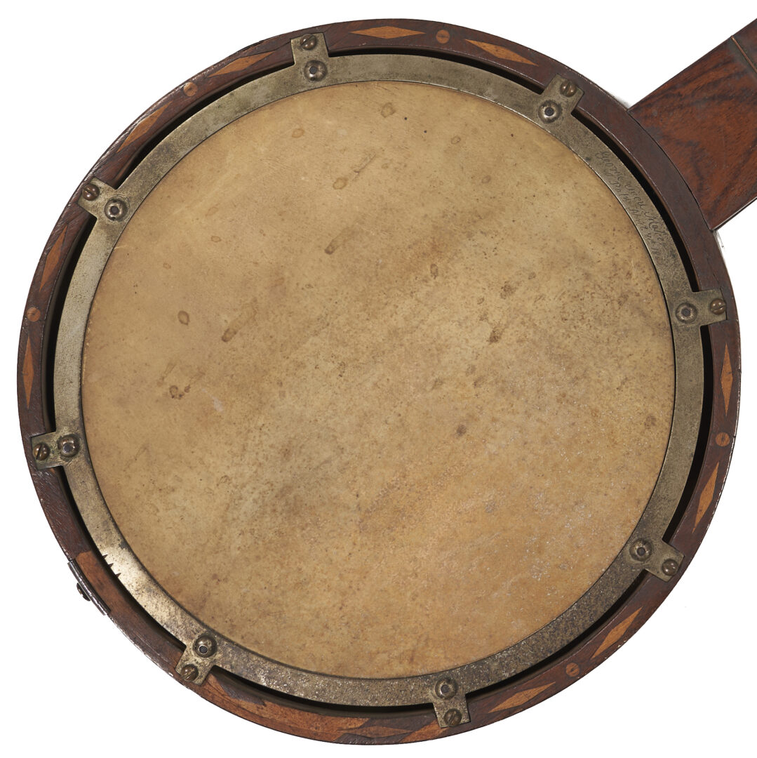 Lot 178: George Teed Inlaid Six-String Banjo