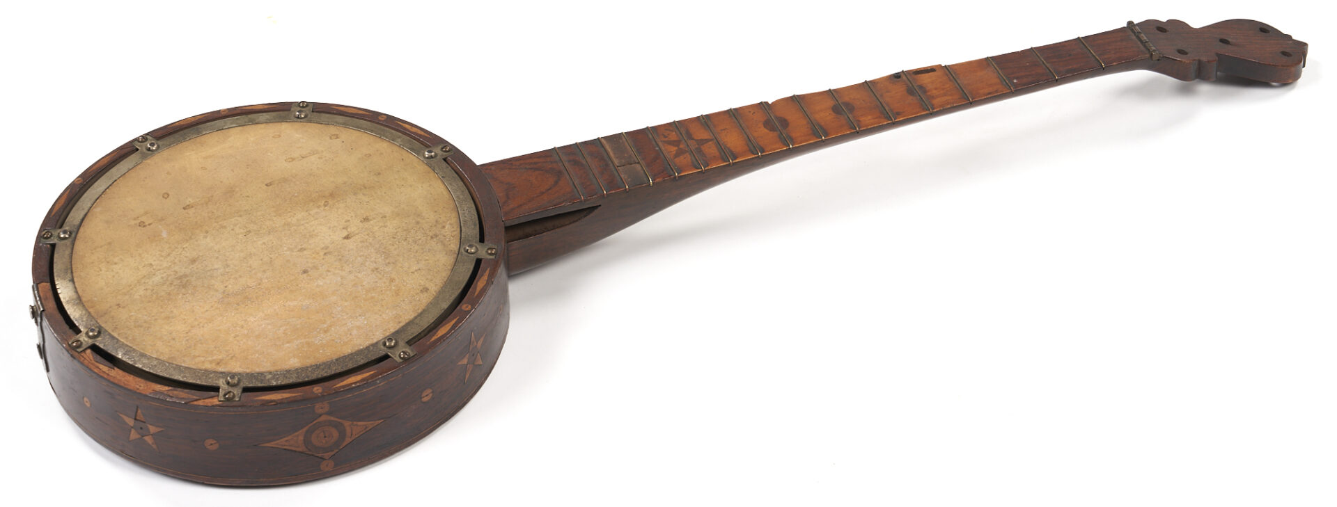 Lot 178: George Teed Inlaid Six-String Banjo