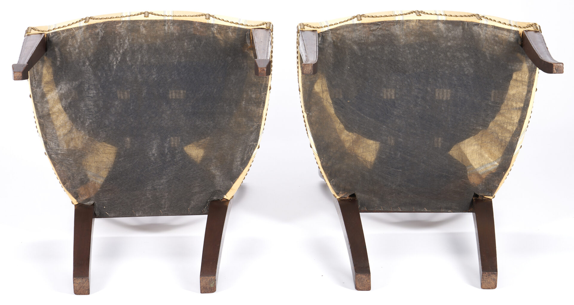 Lot 189: 2 Federal Period Shield Back Chairs attrib. New York