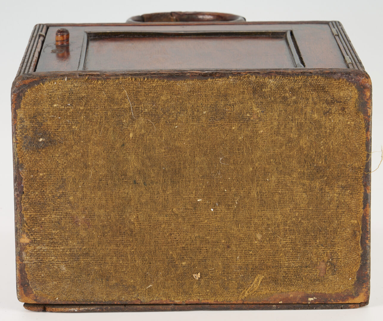 Lot 206: Antique Mahogany Ballot Box