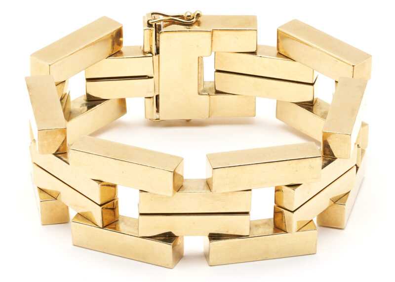 Lot 21: 18K Gold Tiffany & Company Bracelet