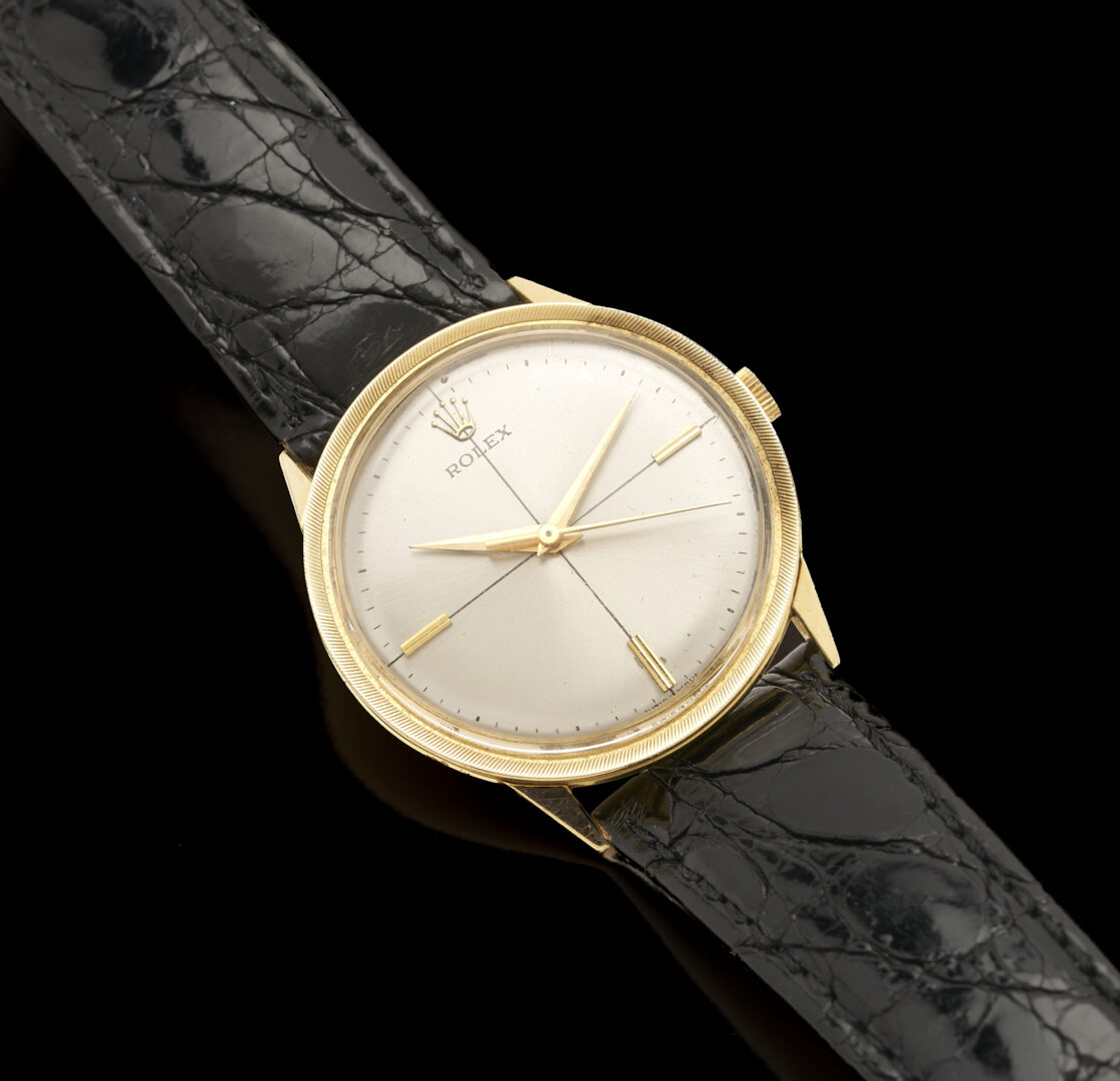 Lot 282: Gents Rolex 14k Gold Wristwatch