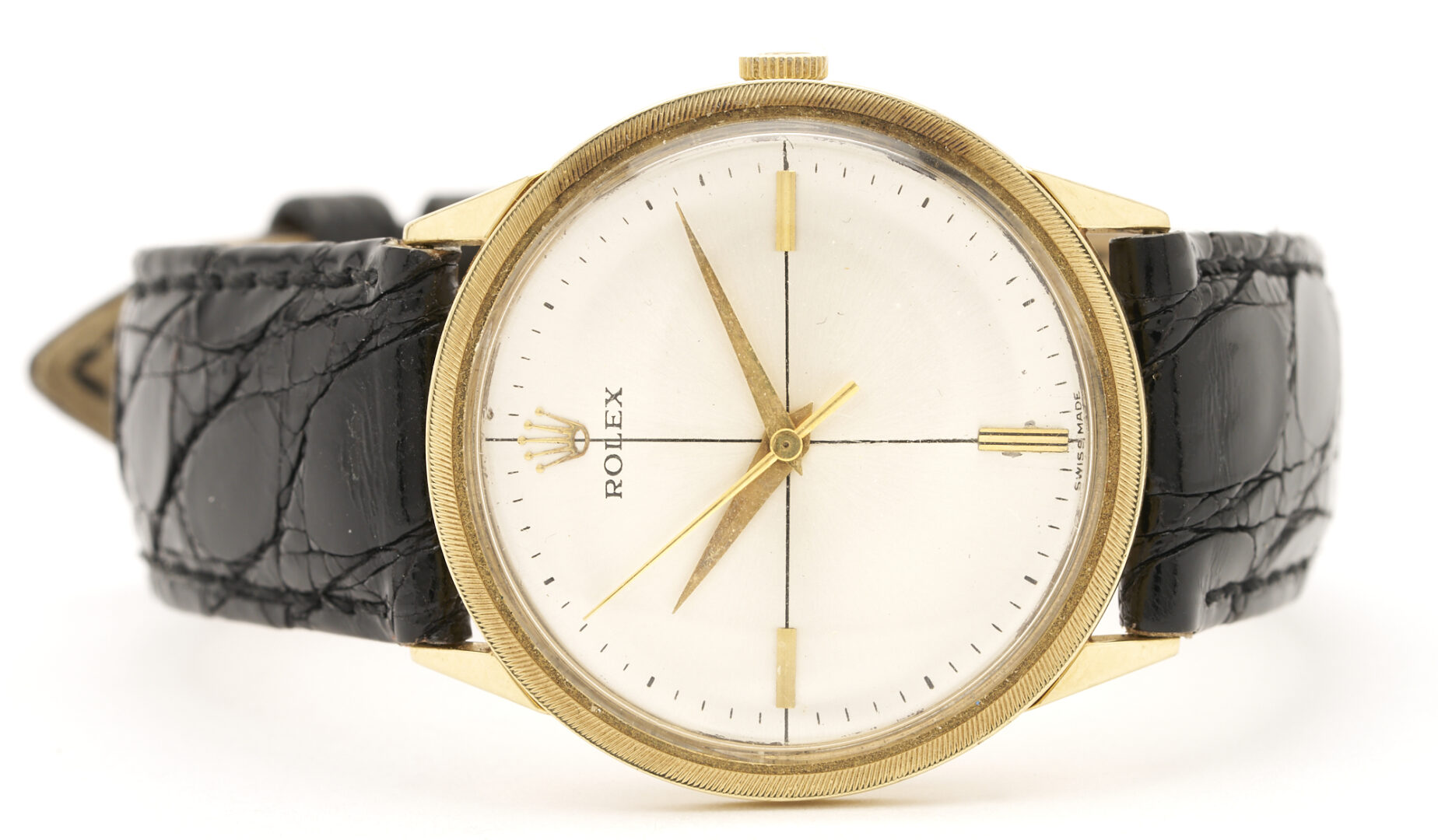 Lot 282: Gents Rolex 14k Gold Wristwatch