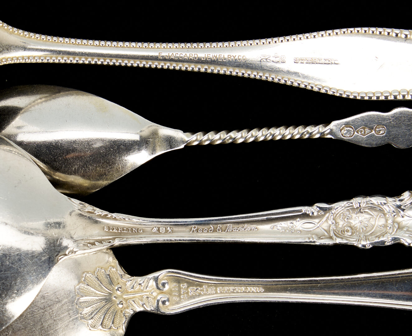 Lot 290: 93 pcs Assd. Silver Flatware, incl. 6 Corn Holders & 4 coin silver egg spoons