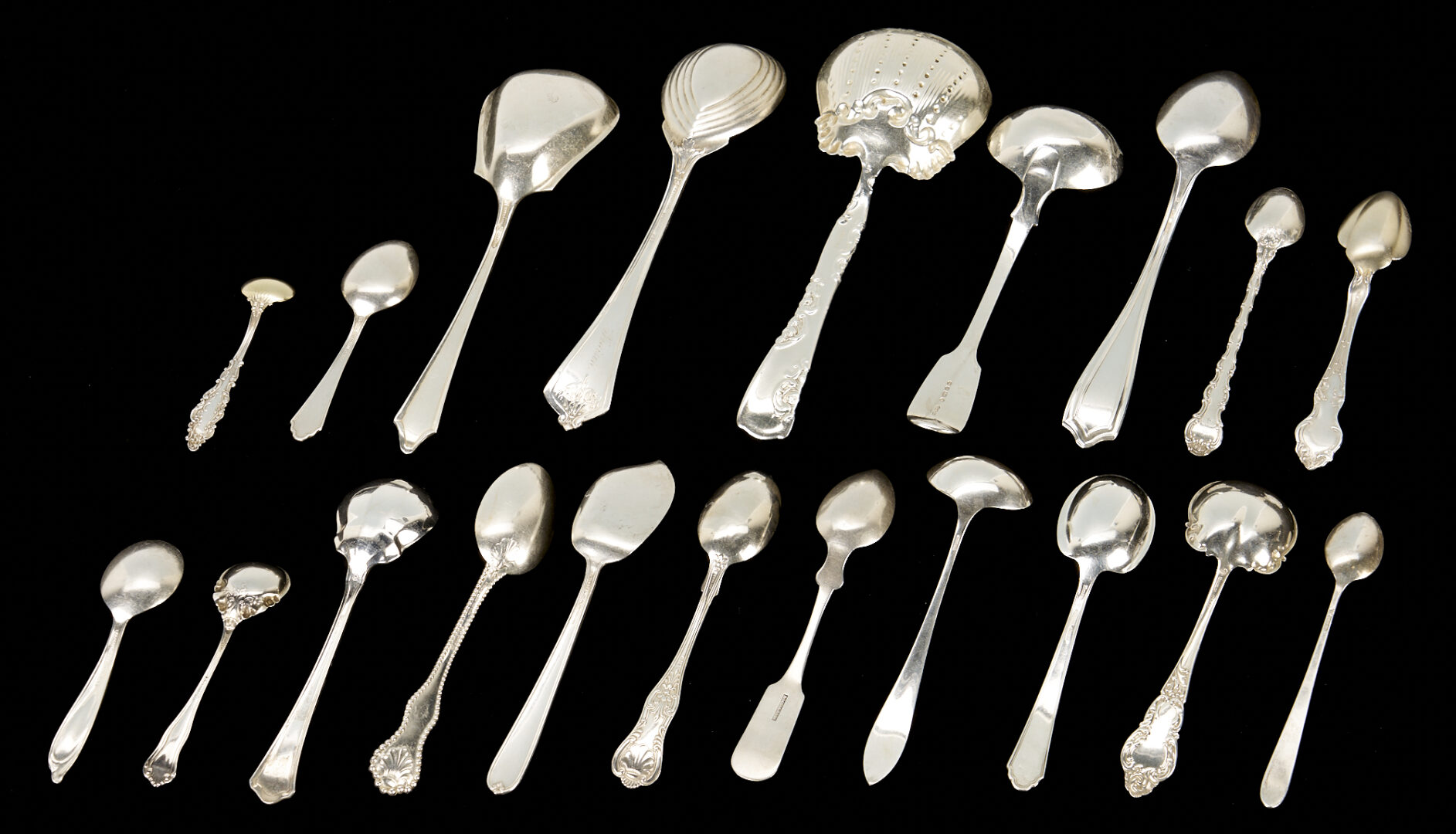 Lot 294: 68 pcs. Assorted Sterling & Coin Silver Flatware incl. Tennessee