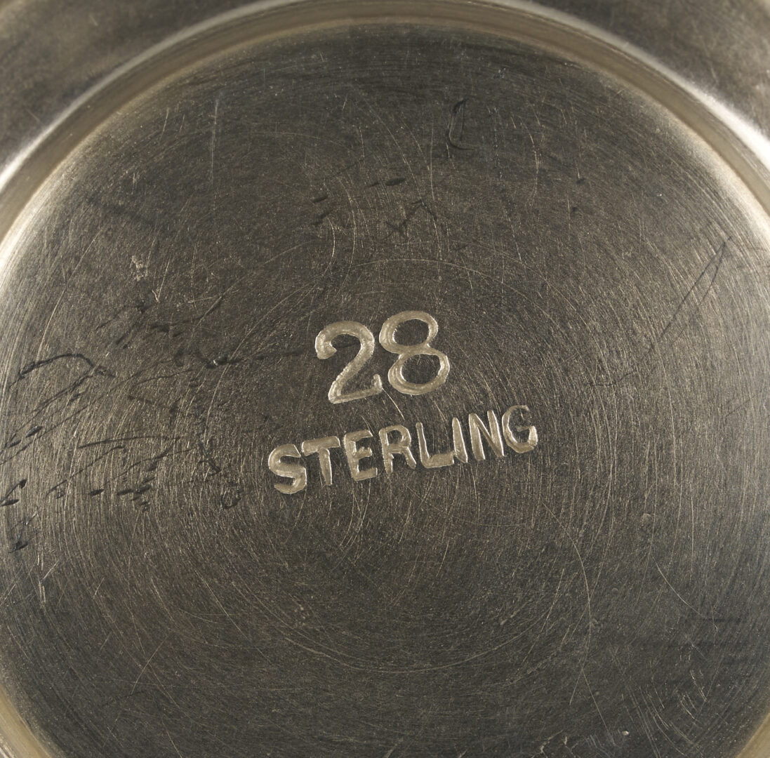 Lot 297: Watson Company "Exemplar" Sterling Tea Set, 4 pcs.