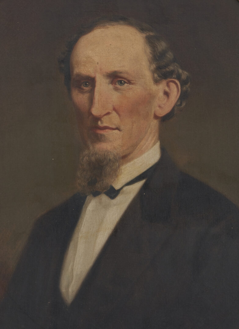 Lot 351: George Dury O/C Portrait of Louisville Mayor John George Baxter, Jr.