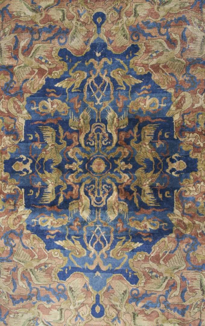 Lot 377: Large Pictorial Persian Carpet; 20' x 12'