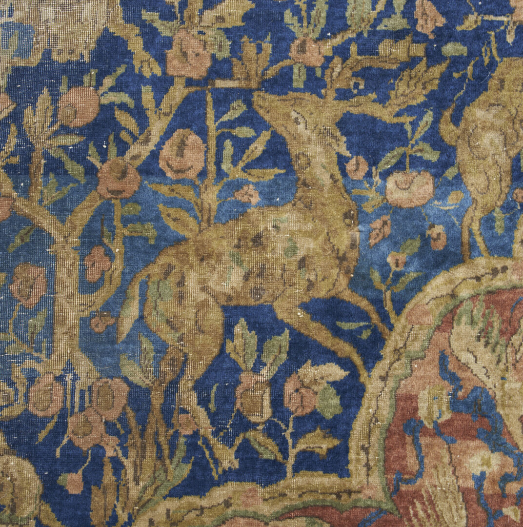 Lot 377: Large Pictorial Persian Carpet; 20' x 12'