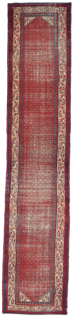 Lot 378: Persian Saraband Hall Runner Carpet; Approx. 16' x 3'