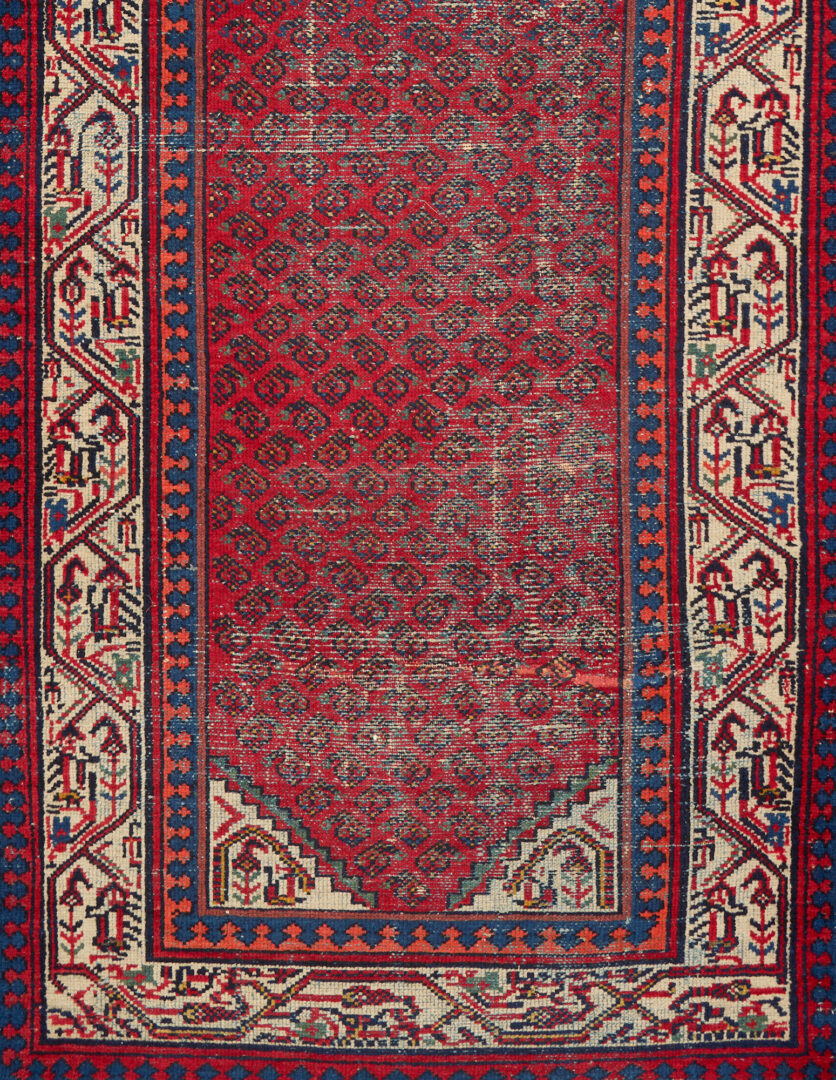 Lot 378: Persian Saraband Hall Runner Carpet; Approx. 16' x 3'