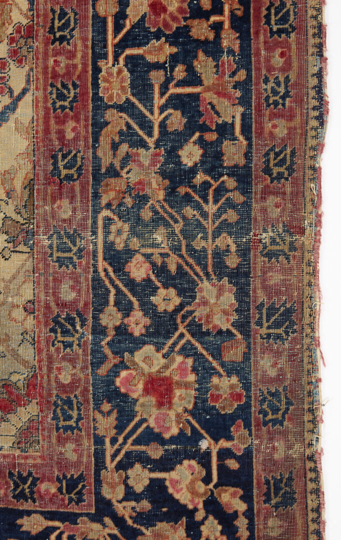 Lot 382: Persian Farahan Sarouk Area Rug, Late 19th Century; Approx. 7' x 4'