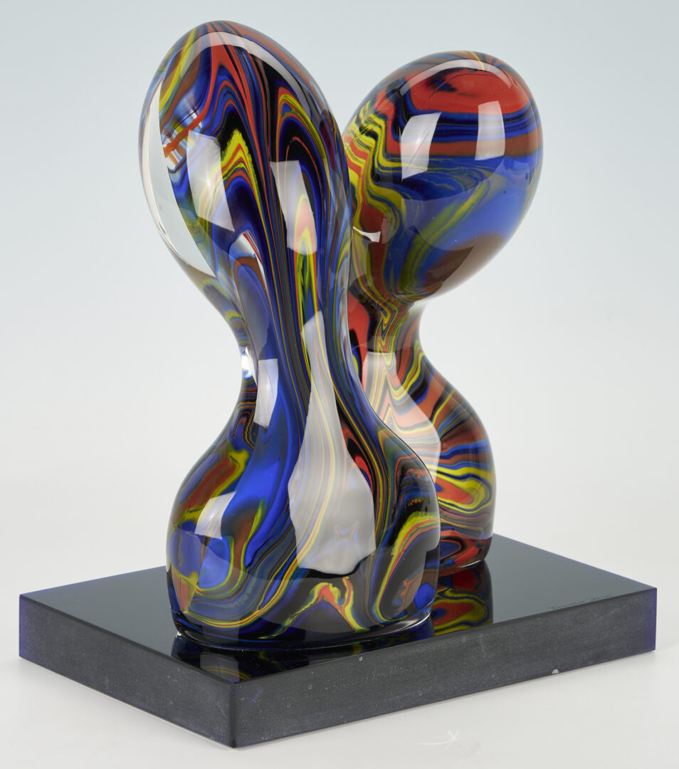 Lot 399: Romano Dona Glass Sculpture