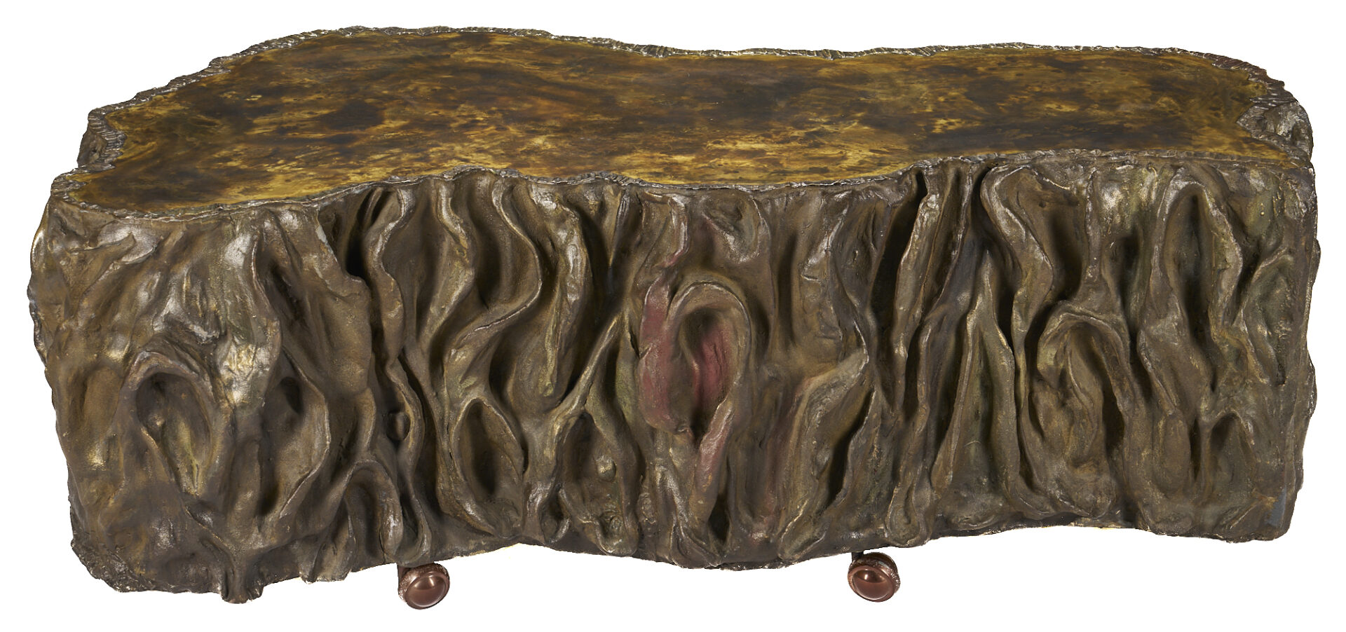 Lot 418: Philip and Kelvin Laverne Free Form Coffee Table