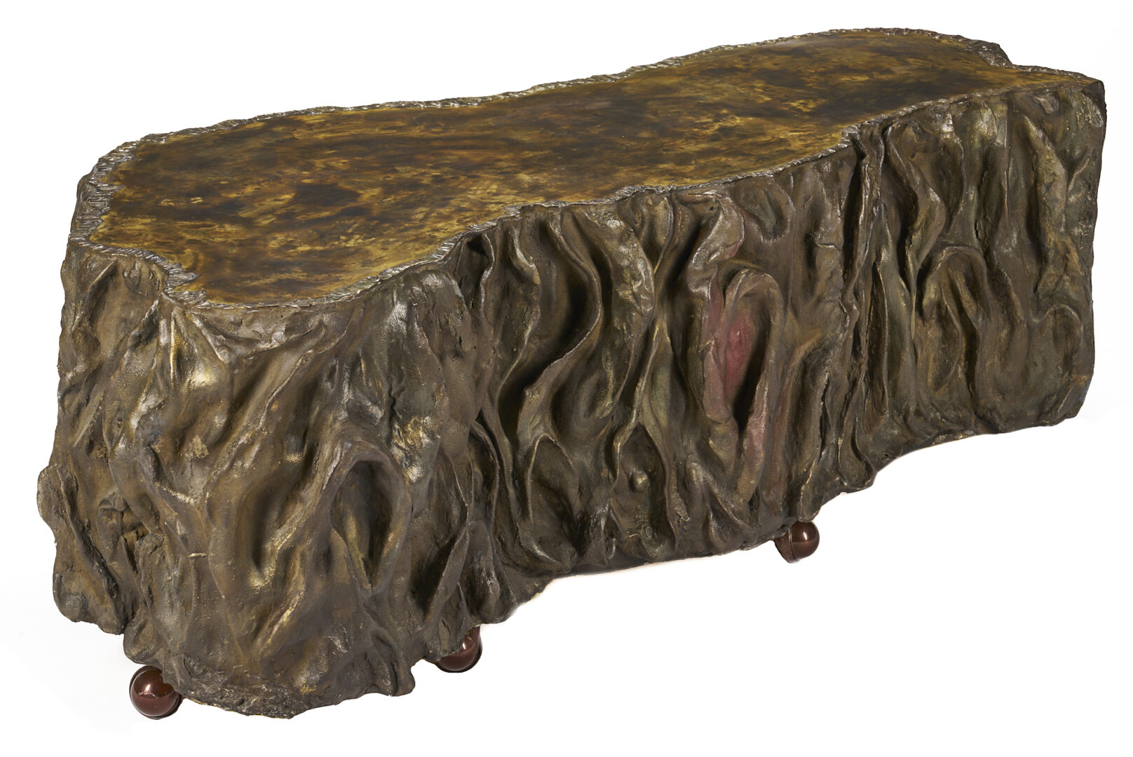 Lot 418: Philip and Kelvin Laverne Free Form Coffee Table