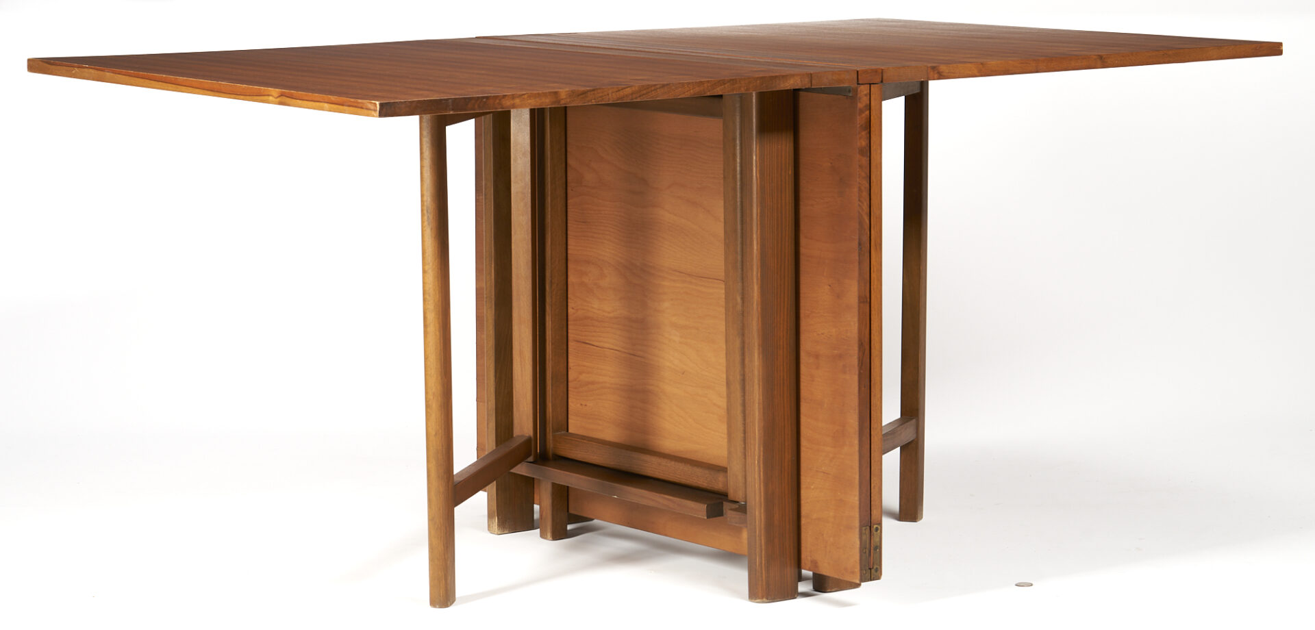Lot 420: After Bruno Mathsson "Maria" Style Drop-Leaf Table