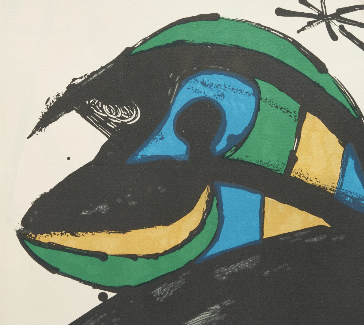 Lot 442: Joan Miro Lithograph, Fundacio Joan Miro, 1976