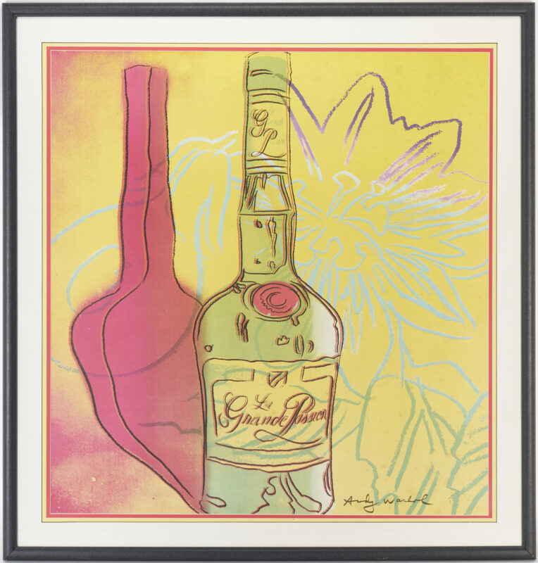 Lot 456: Andy Warhol, La Grande Passion Framed Pop Art Advertising Poster