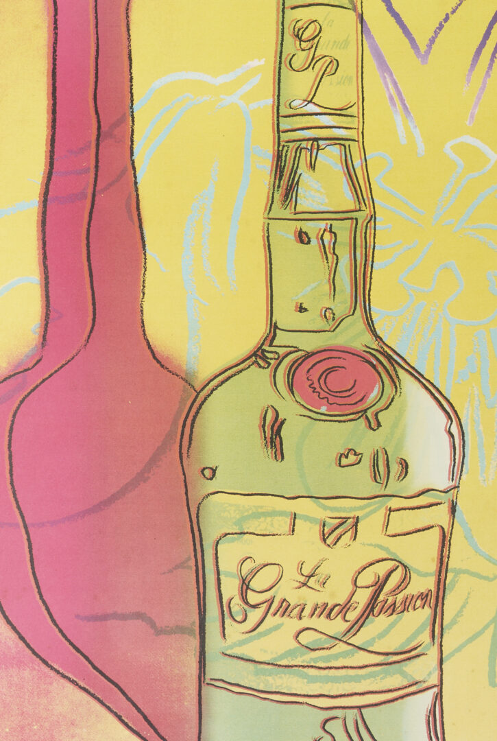 Lot 456: Andy Warhol, La Grande Passion Framed Pop Art Advertising Poster