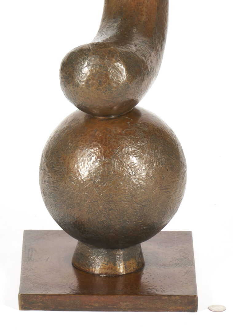 Lot 458: Andreas Loewy Bronze Sculpture,"Playtime"