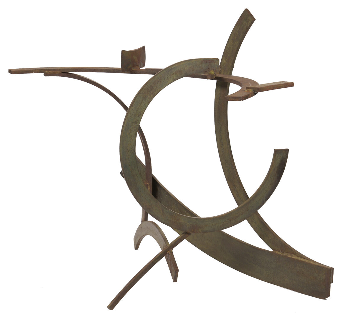 Lot 459: Sam Richards Steel Sculpture, Mallia II