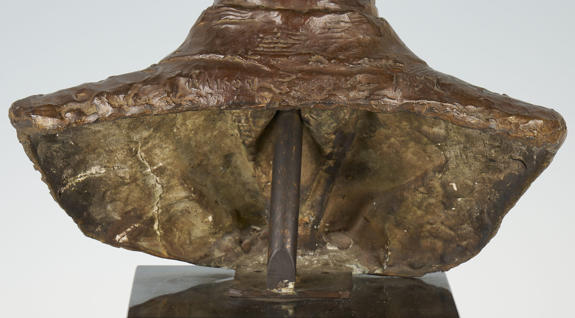 Lot 516: Nison Tregor Bronze Bust of Eisenhower