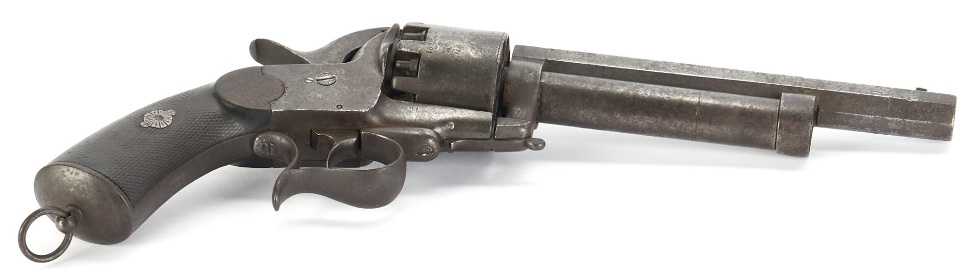 Lot 532: LeMat Grapshot Percussion Revolver, Serial No. 601