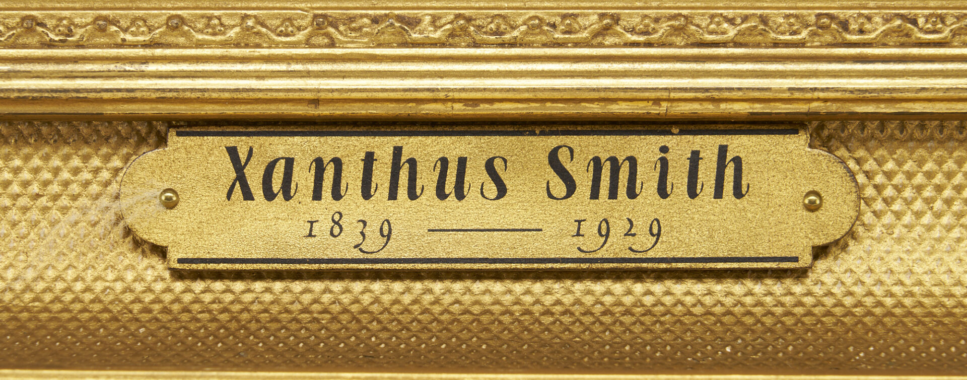 Lot 539: Xanthus Smith O/B Painting, Brig, Outward Bound, Hampton Roads VA 1865