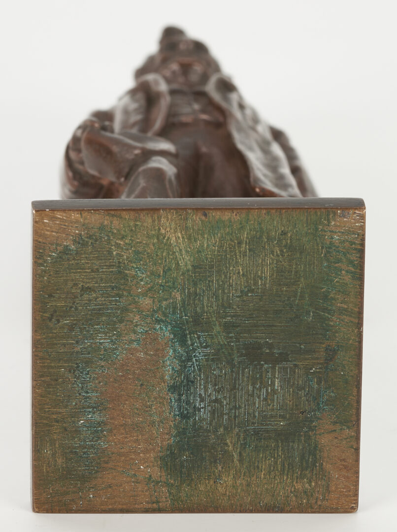 Lot 550: George E. Bissell Gorham Bronze sculpture of Abraham Lincoln, 5.5 in.