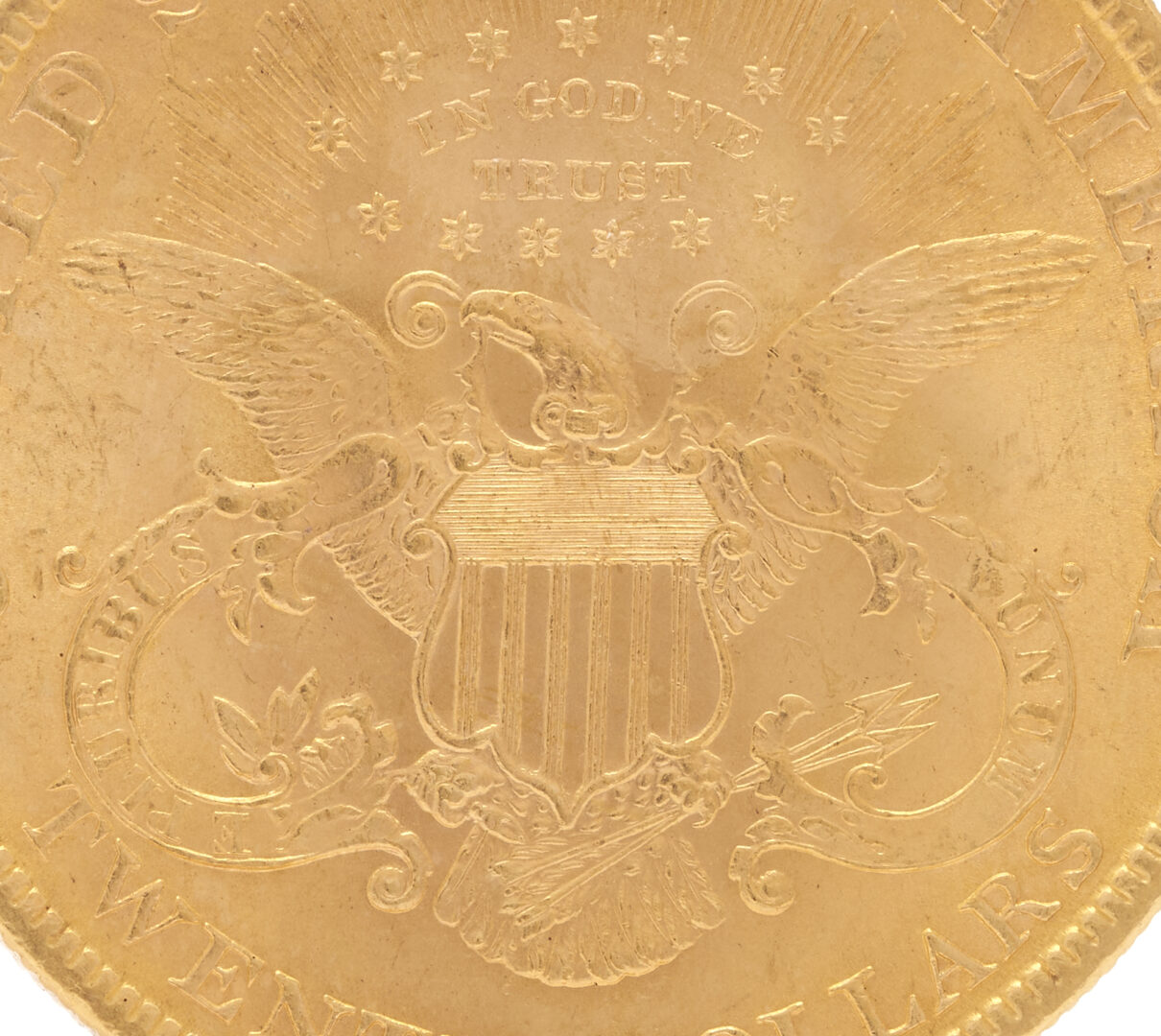 Lot 604: 1899 Liberty Head $20 U.S. Gold Coin
