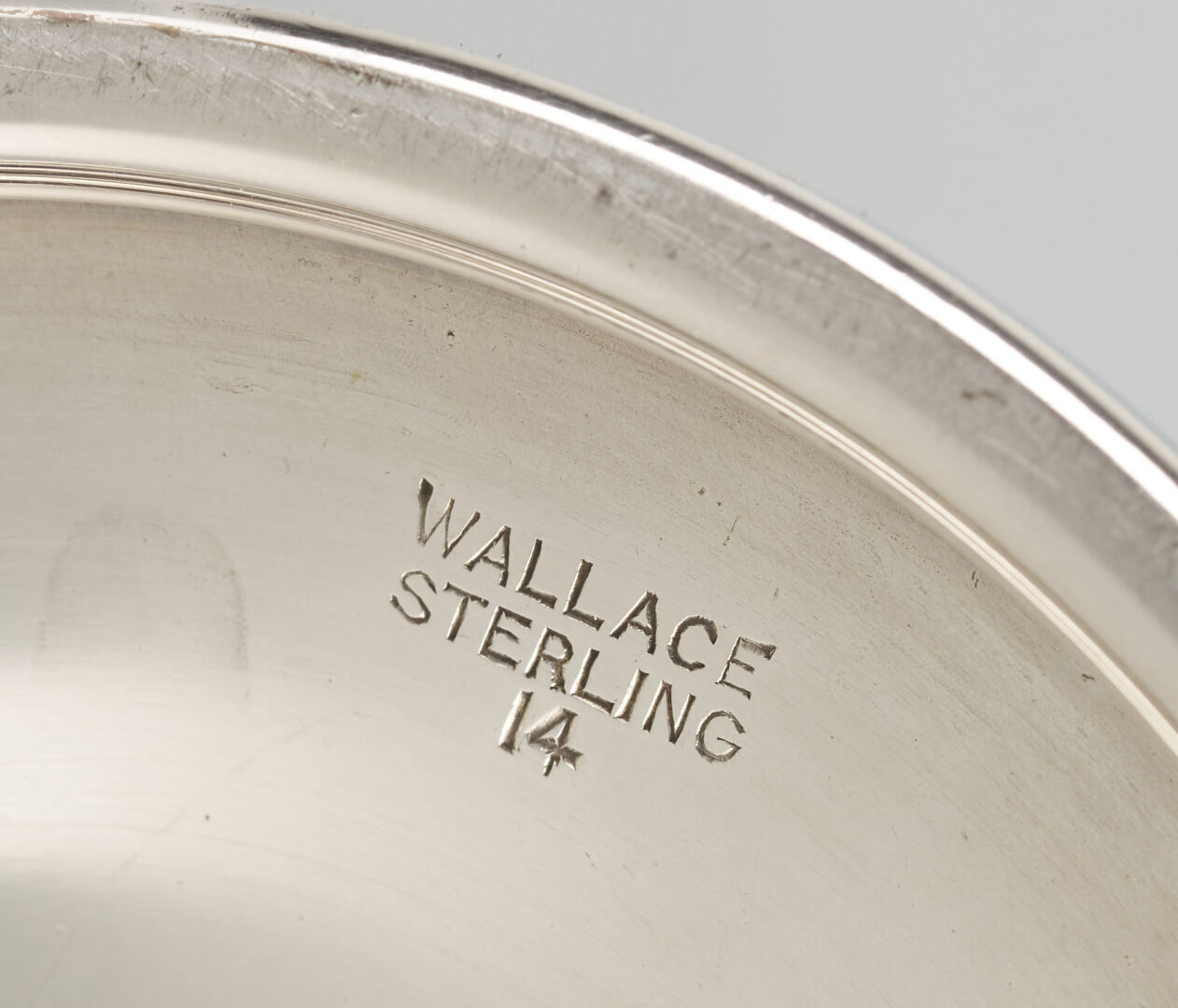 Lot 62: Set of 15 Wallace Sterling Silver Water Goblets