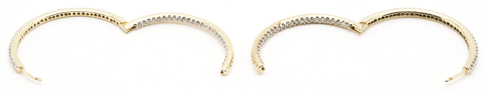 Lot 688: David Yurman Onyx & Sterling Pendant and Pr. 10K Gold & Diamond Earrings