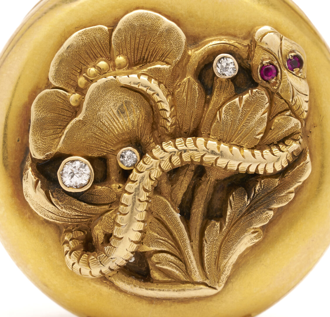 Lot 692: Victorian Pocket Watch Brooch & Clip