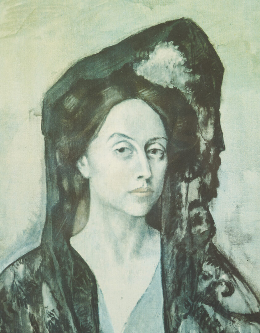 Lot 697: Pablo Picasso Signed Offset Lithograph, Madame Ricardo Canals, 1966