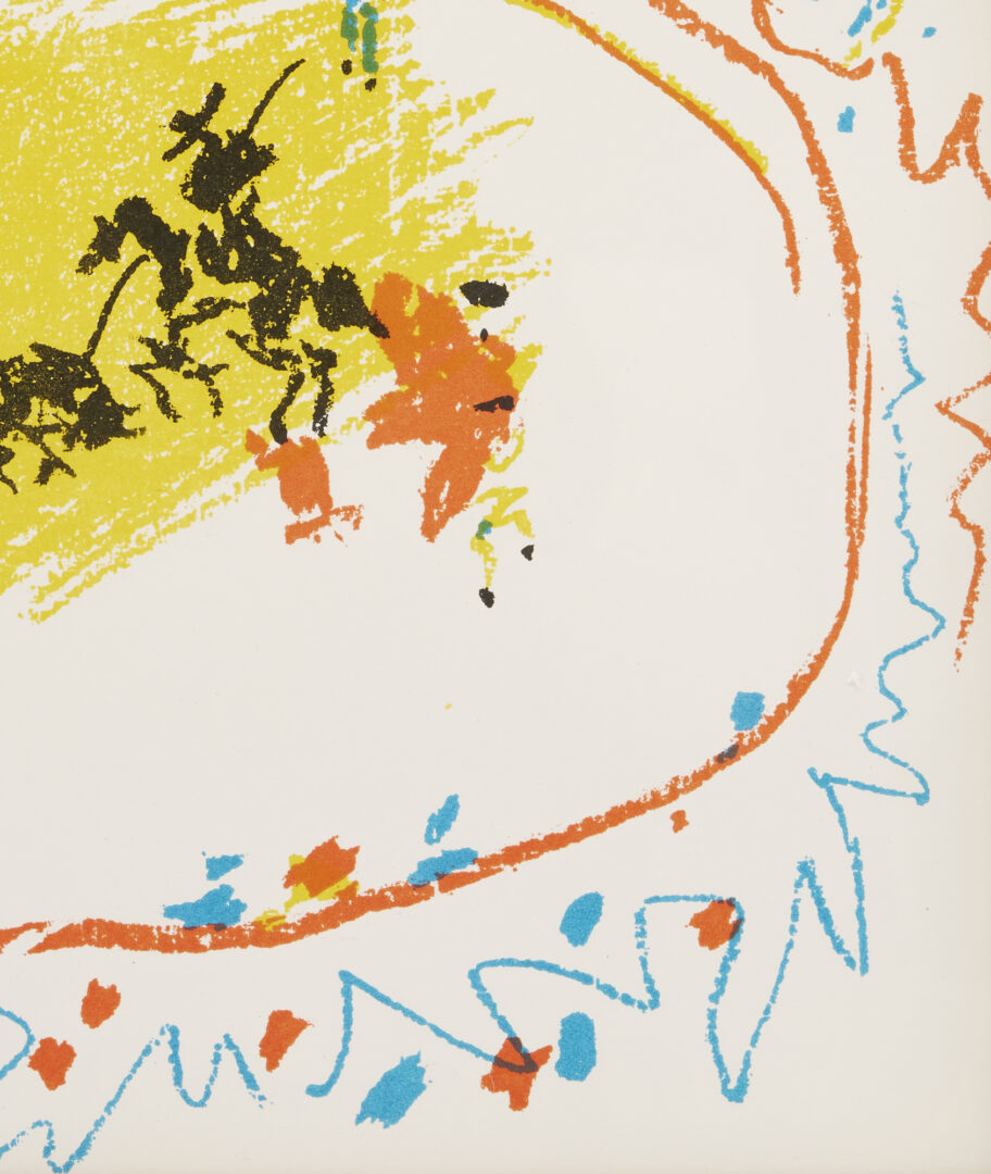 Lot 703: Picasso Lithograph, La Petite Corrida, 1957