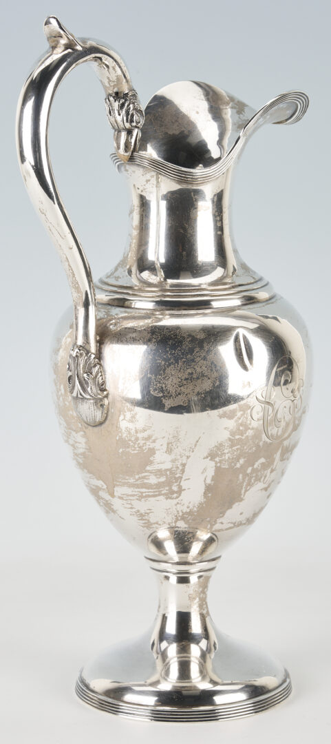 Lot 788: Schofield Sterling Silver Water Pitcher