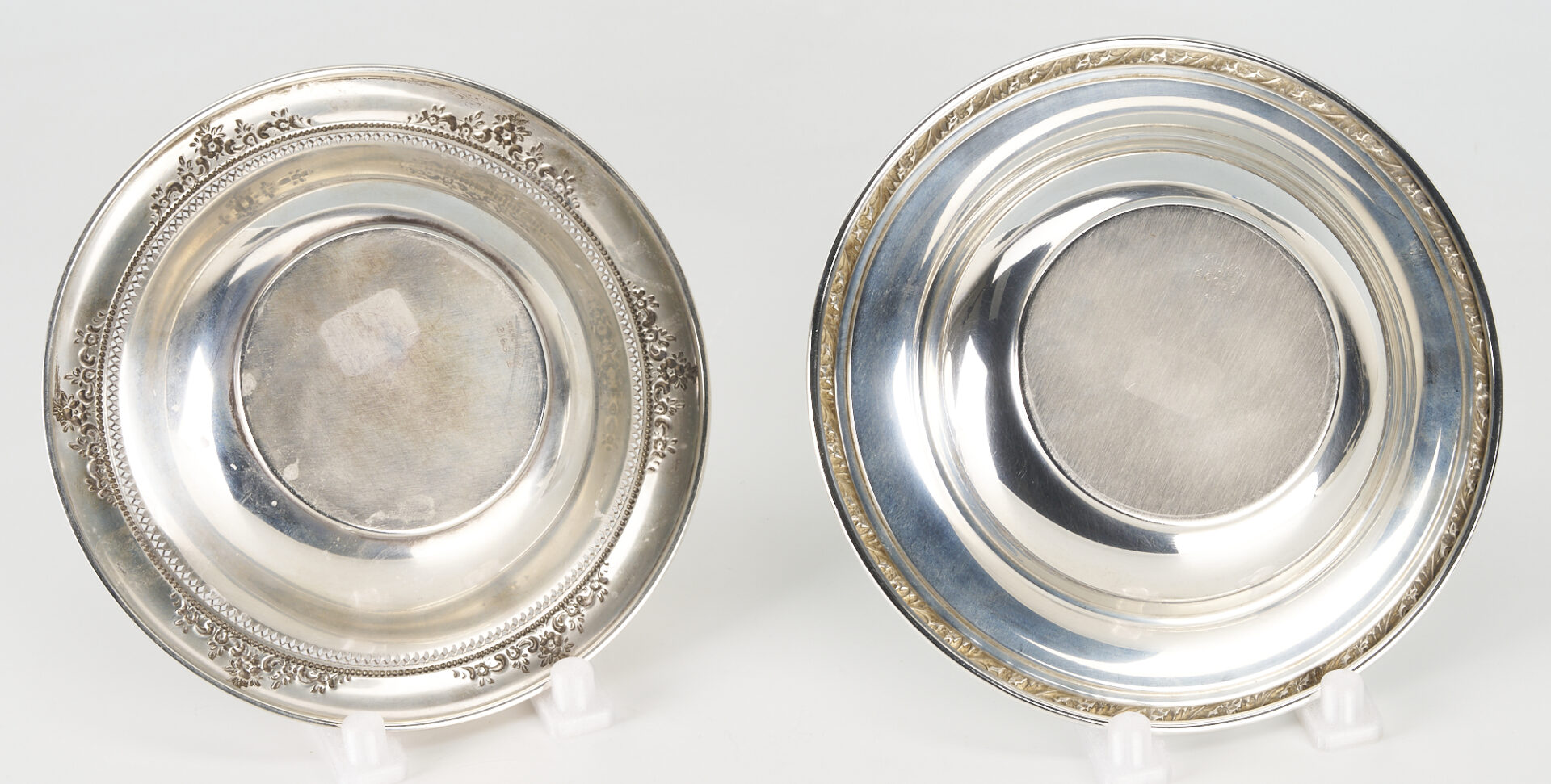 Lot 794: 4 Sterling Bowls incl. Wallace Normandie, Reed & Barton