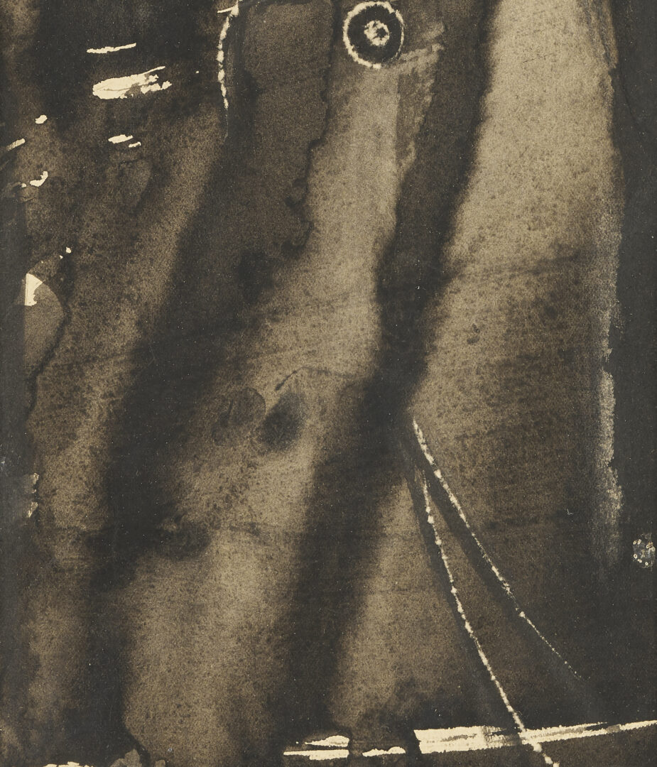 Lot 847: 3 Works on Paper incl. Seymour Leichman, ex-DuBose Gallery, Houston, Texas