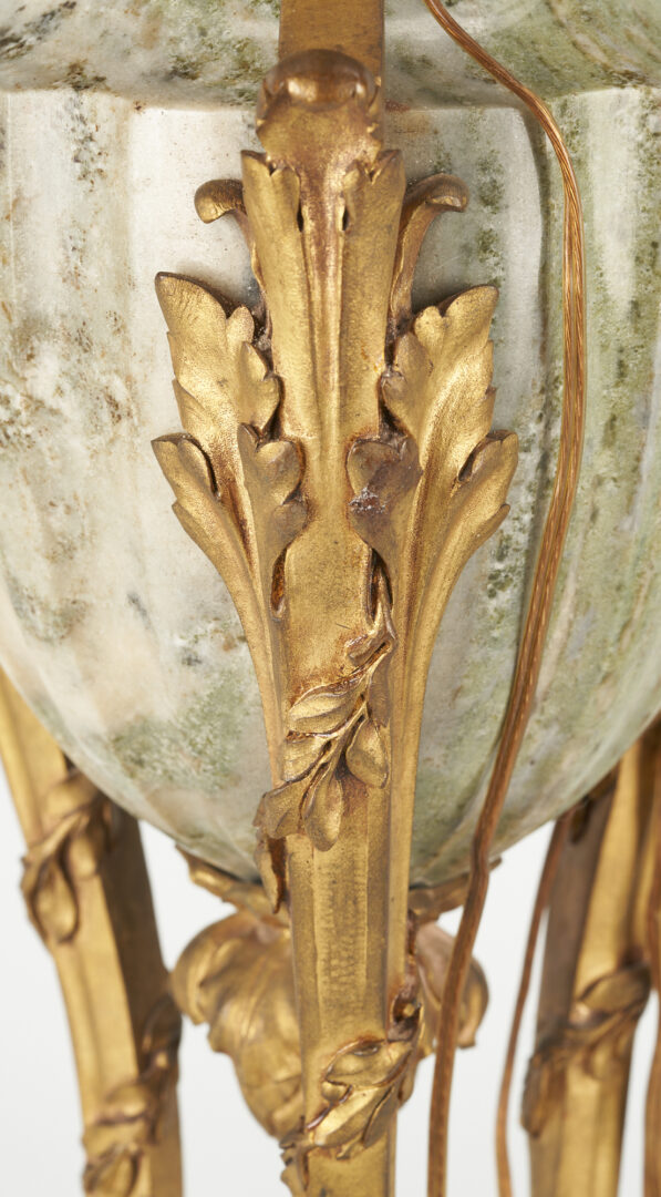 Lot 84: Pair Ormolu and Marble Candelabra, Susse Freres and F. Rambaud