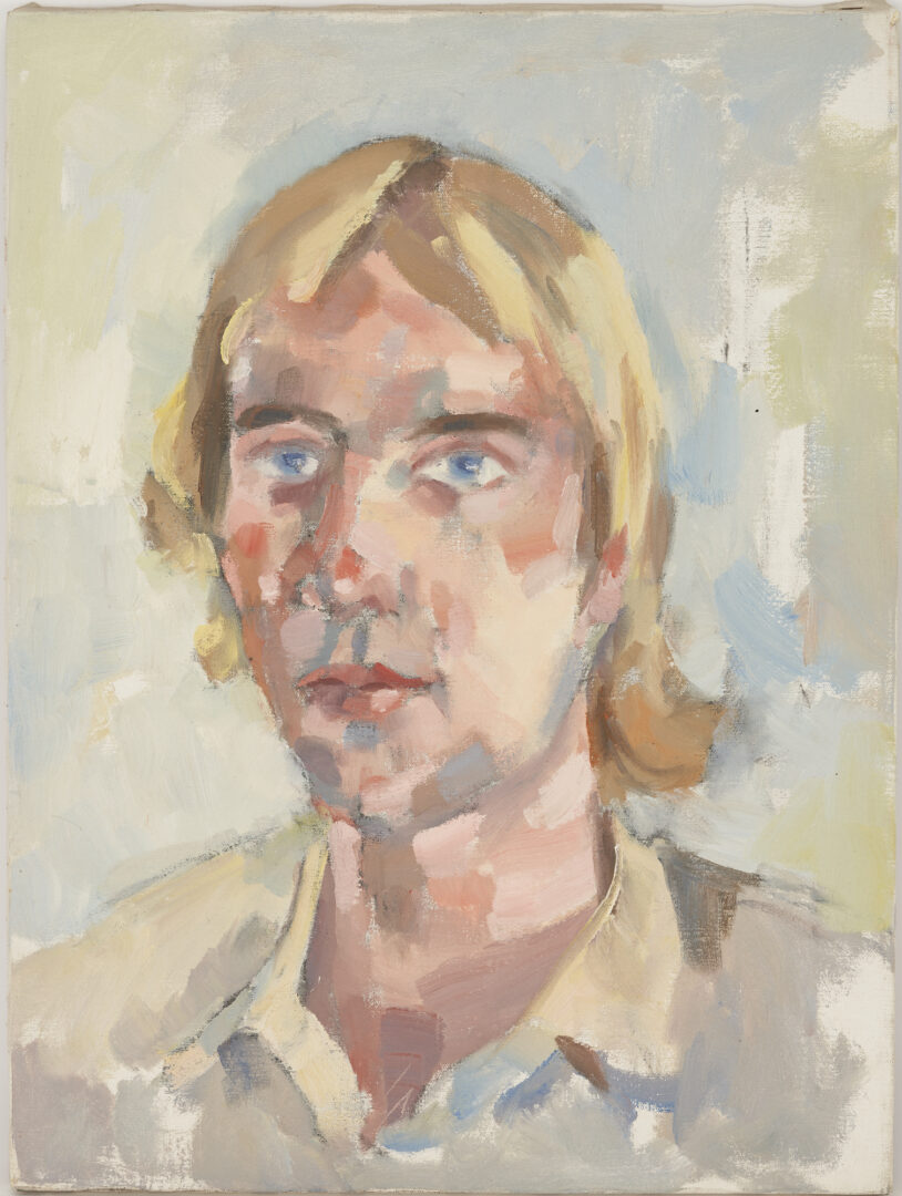 Lot 864: George Cress O/C Portrait of a Man, Blonde Hair