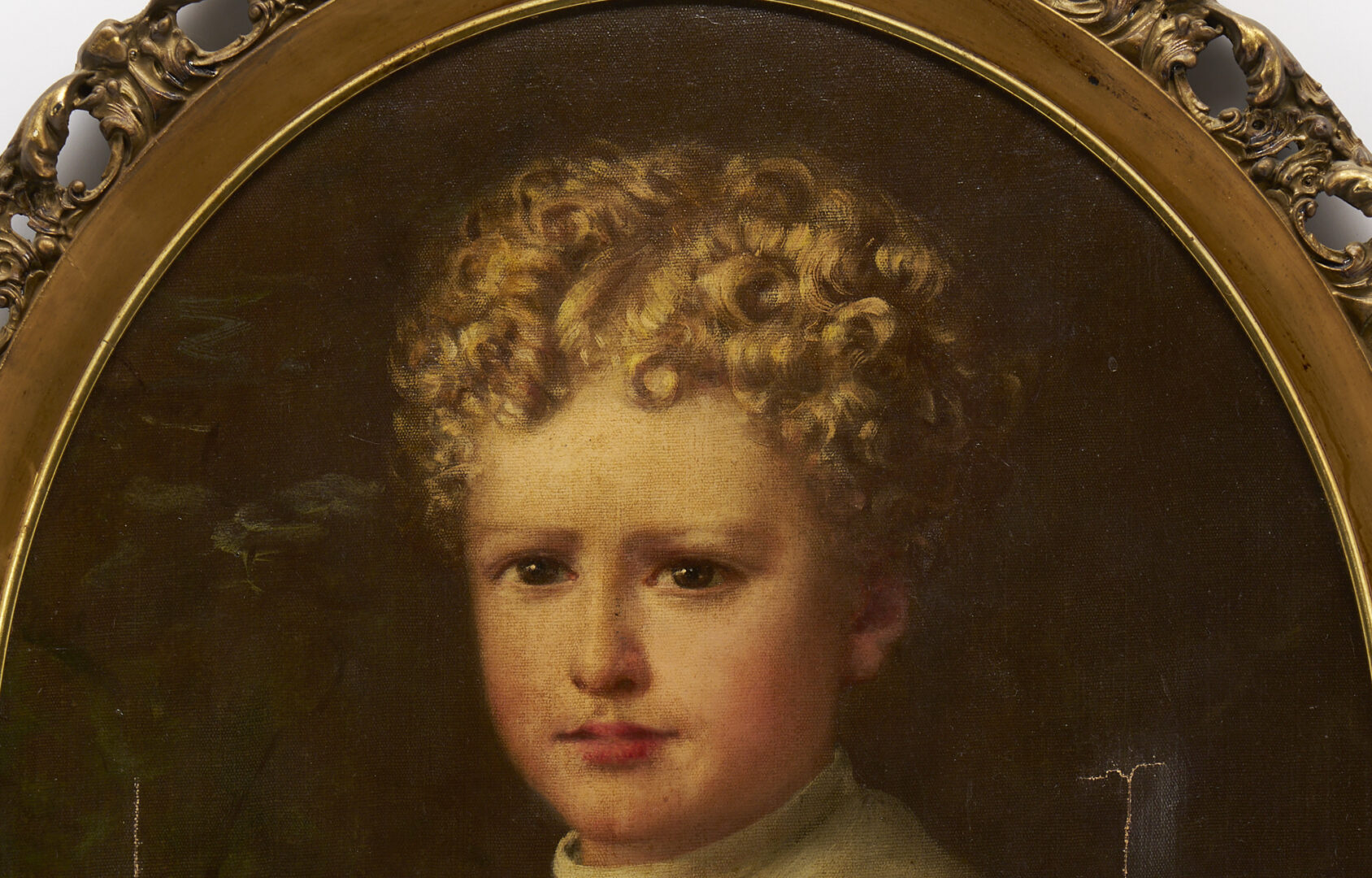 Lot 866: Oval Portrait of Henry Wade Witzman, ca. 1900