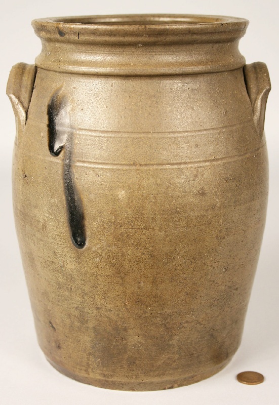 William Grindstaff one gallon stoneware jar, Knoxville