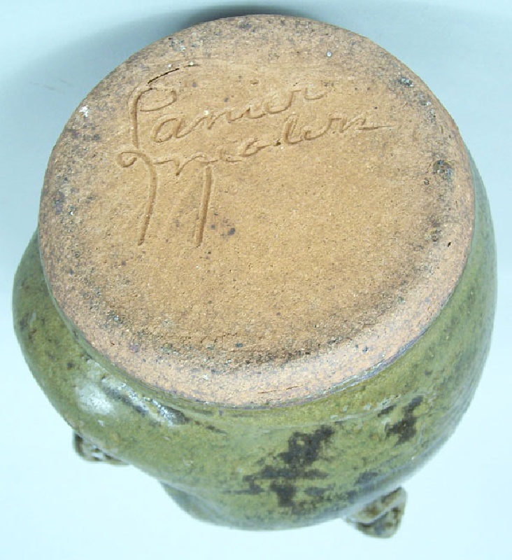 Southern folk pottery – Lanier Meaders face jug (lot#219)